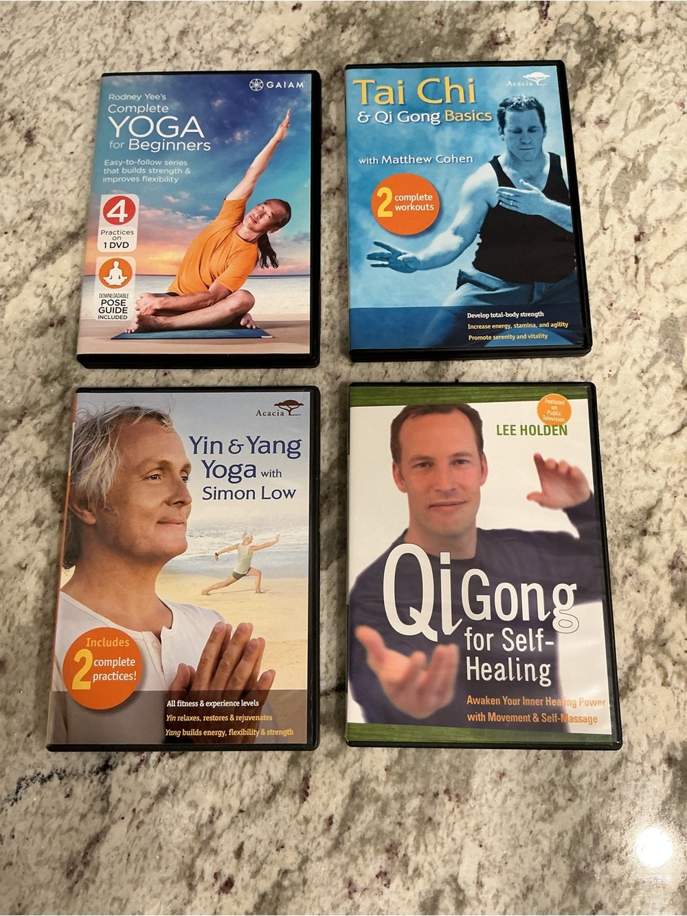 4 Self Care DVDs